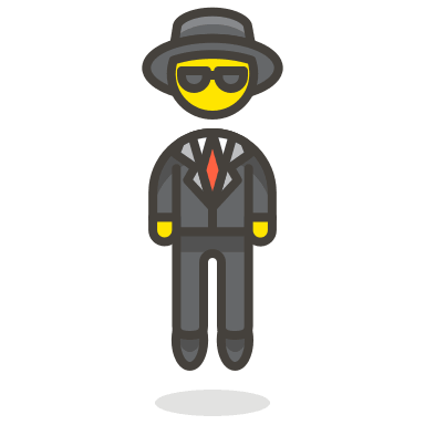 Levitating Man in Suit (Streamline Emojis) Free Open-Source SVG Icon (Streamline Emojis)