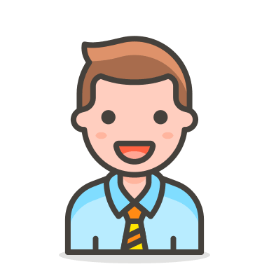 Office Worker Man Free Open-Source SVG Icon (Streamline Emojis)