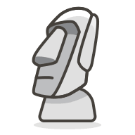 Moai Statue Free Open-Source SVG Icon