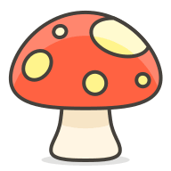 Mushroom Emoji Free Open-Source SVG Icon