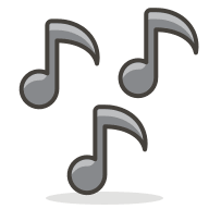 Musical Notes Free Open-Source SVG Icon