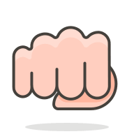 Oncoming Fist Emoji Free Open-Source SVG Icon