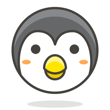 Penguin Emoji Free Open-Source SVG Icon (Streamline Emojis)