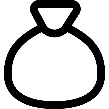 Bag (Streamline) Free Open-Source SVG Icon (Streamline)