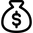 Dollar Bag Free Open-Source SVG Icon