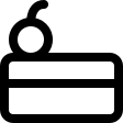 Cake Slice Free Open-Source SVG Icon