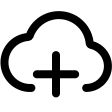 Cloud Addition Feature Free Open-Source SVG Icon