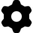 Solid Gear or Cog (Streamline) Free Open-Source SVG Icon