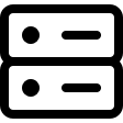 Computer Database Server Network Connection (Streamline) Free Open-Source SVG Icon