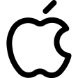 Apple OS System Computer Logo (Streamline) Free Open-Source SVG Icon