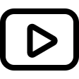 YouTube Video Clip Logo (Streamline) Free Open-Source SVG Icon