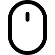 Wireless Computer Mouse Remote (Streamline) Free Open-Source SVG Icon