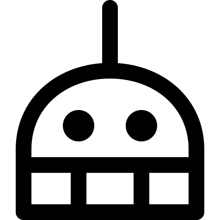 Artificial Intelligence Android Robot (Streamline) Free Open-Source SVG Icon (Streamline)