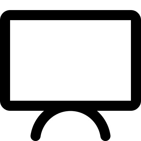 Dual Screen Computer Monitor (Streamline) Free Open-Source SVG Icon (Streamline)