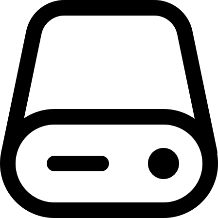 RAID Hard Drive Storage Device (Streamline) Free Open-Source SVG Icon (Streamline)