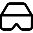 Virtual Reality Gaming Controller and Headset Technology (Streamline) Free Open-Source SVG Icon