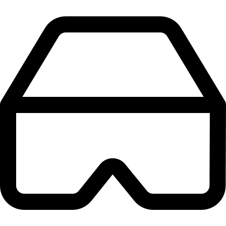 Virtual Reality Gaming Controller and Headset Technology (Streamline) Free Open-Source SVG Icon (Streamline)