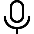 Voice Mail Microphone for Music Audio (Streamline) Free Open-Source SVG Icon