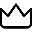 Crown Symbol Free Open-Source SVG Icon