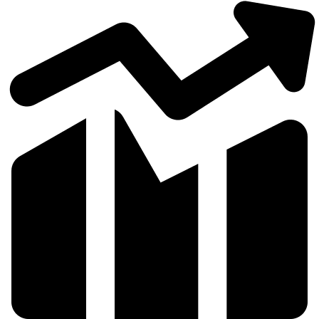 Decent Work and Economic Growth (Solid) Free Open-Source SVG Icon (Streamline)