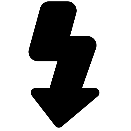 Solid Flash Symbol (Streamline) Free Open-Source SVG Icon (Streamline)