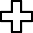 Medical Cross Sign for Healthcare Free Open-Source SVG Icon