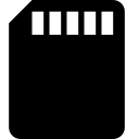 Memory Card Free Open-Source SVG Icon