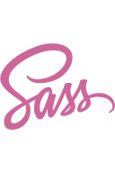 Sass CSS Preprocessor Logo Free Open-Source SVG Icon