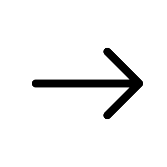 Right Arrow (System UIcons) Free Open-Source SVG Icon (System UIcons)