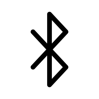 Bluetooth Technology Symbol Free Open-Source SVG Icon (System UIcons)