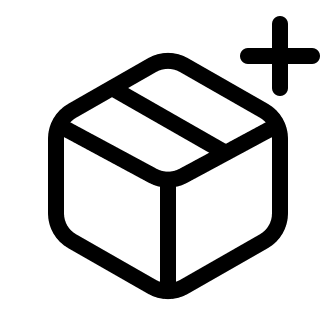 Add Box Element Free Open-Source SVG Icon (System UIcons)