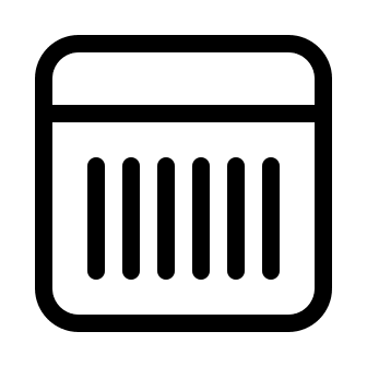 Weekly Calendar View Free Open-Source SVG Icon (System UIcons)