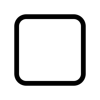 Empty Checkbox (System UIcons) Free Open-Source SVG Icon (System UIcons)