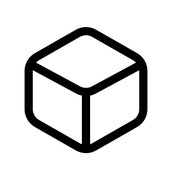 Cube Shape Free Open-Source SVG Icon (System UIcons)