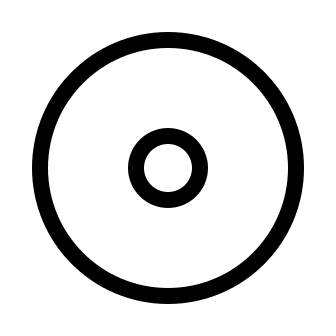 Disc Media Storage Device Free Open-Source SVG Icon (System UIcons)