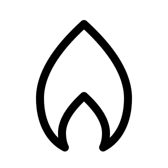 Alternative Flame Symbol (System UIcons) Free Open-Source SVG Icon (System UIcons)