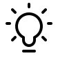 Lightbulb On (System UIcons) Free Open-Source SVG Icon