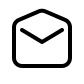 Open Mail Envelope Free Open-Source SVG Icon