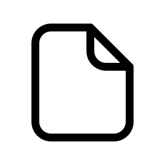 Folded Paper Document Free Open-Source SVG Icon (System UIcons)