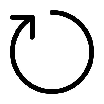 Reset Forward Action Free Open-Source SVG Icon (System UIcons)