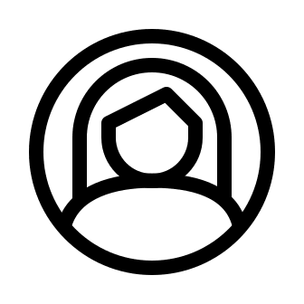 User Profile Circle Free Open-Source SVG Icon (System UIcons)