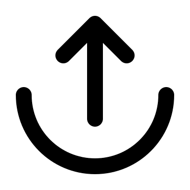 Arrow Down From Arc Free Open-Source SVG Icon (Tabler Icons)
