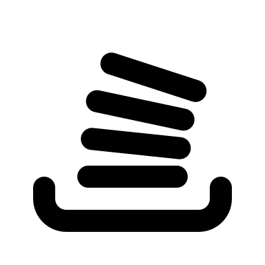 Stack Overflow Brand Logo Free Open-Source SVG Icon (Tabler Icons)