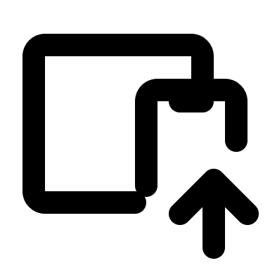 Device Uplift (Tabler) Free Open-Source SVG Icon (Tabler Icons)