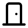 Door (Tabler) Free Open-Source SVG Icon