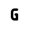 Small Letter G Free Open-Source SVG Icon