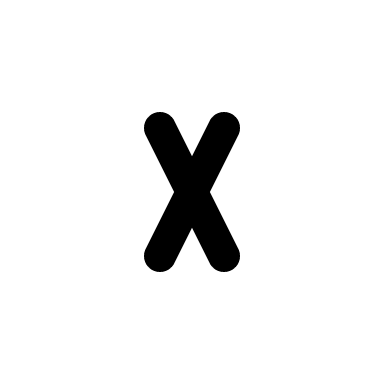 Small Letter X Free Open-Source SVG Icon (Tabler Icons)