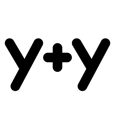 Y Plus Y Mathematical Expression Free Open-Source SVG Icon (Tabler Icons)