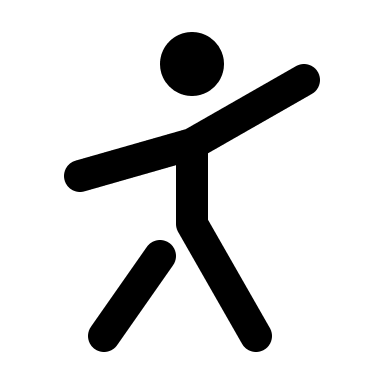 Stretching Exercise Pose (Tabler) Free Open-Source SVG Icon (Tabler Icons)