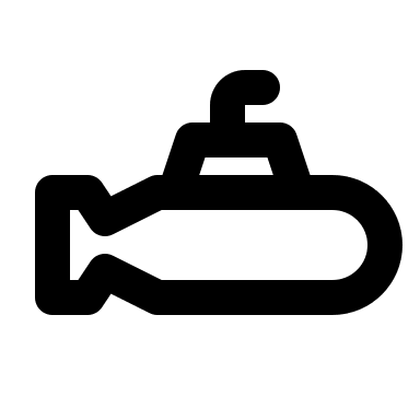 Submarine (Tabler) Free Open-Source SVG Icon (Tabler Icons)